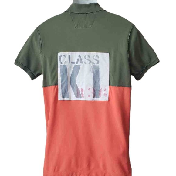 VTG Polo Ralph Lauren Kayak Expedition Class KI Polo Shirt ONE HOLE Size Slim M - Picture 2 of 3
